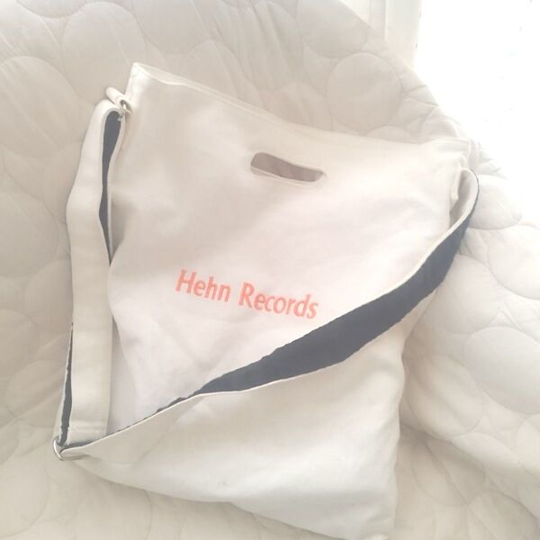 藤井風Hehn Records ショルダーバッグ【ハンドメイド アレンジ レア】 ショルダーバッグ 斜め掛け ブラック