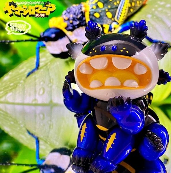 GRAPE BRAIN まかろにベイビー チェンマイ毒バッタ グレイプブレイン ヤマシロマニア ソフビ sofvi 新品
