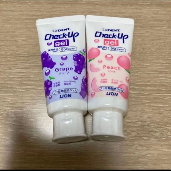 ライオン チェックアップジェル フッ素ジェル ジェル 子ども