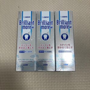 ライオン BrilliantmoreW ナチュラルペパーミント90g ブリリアントモア