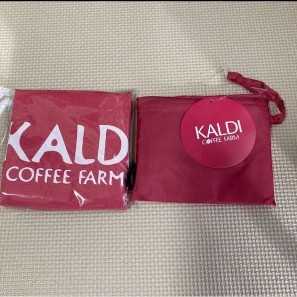 KALDI エコバッグ カルディ スモーキーピンク コットンエコバッグ オリジナルエコバッグ