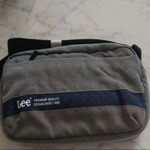 LEE リー ショルダーバッグ バッグ 鞄 新品 タグつき グレー 斜めがけ