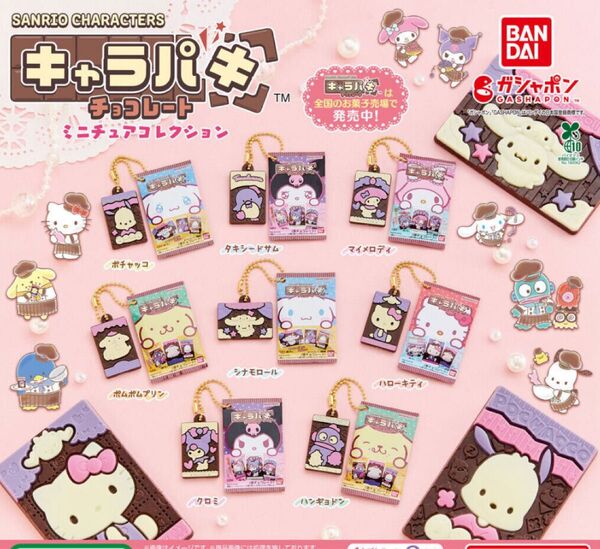 【未開封】サンリオキャラクターズ キャラパキ ミニチュアコレクション タキシードサム ガチャ
