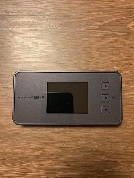 NEC Speed Wi-Fi 5G X12 モバイルルーター ブラック
