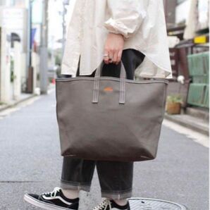 DANTON キャンバスバッグ グレー