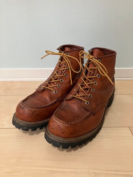 【80s】【US8E】89年製 四角犬タグ レッドウィング 8175 REDWING