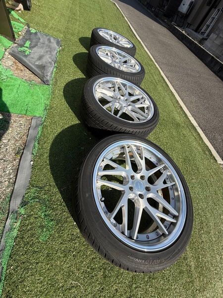 送料込み ワーク グノーシス CVX 20インチ4本セット ミドルコンケイブ フルリバース