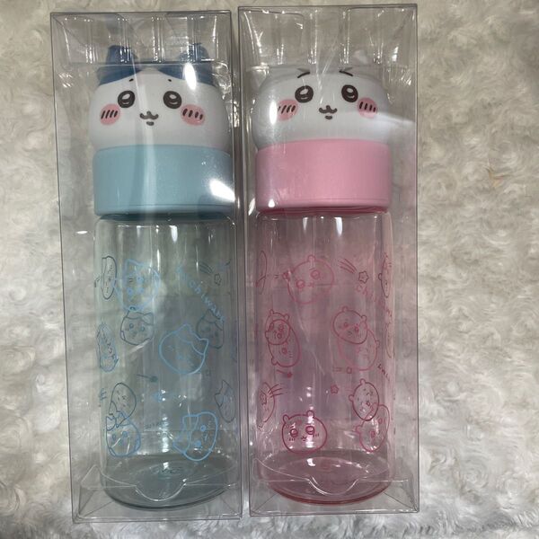 新品未開封 ちいかわ ハチワレ お顔マイボトル セット売り プライズ品
