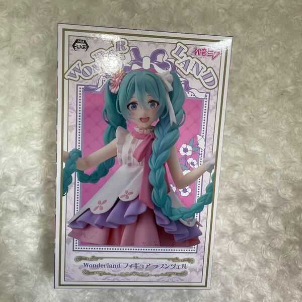 新品未開封 初音ミク Wonderlandフィギュア ラプンツェル プライズ品