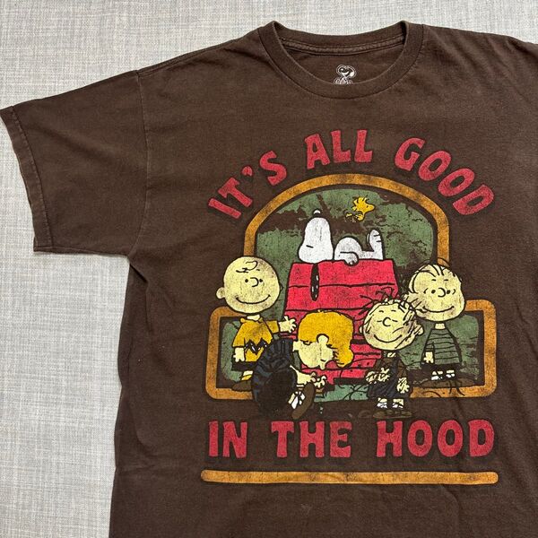 00s ピーナッツ ヴィンテージ スヌーピー ウッドストック Tシャツ