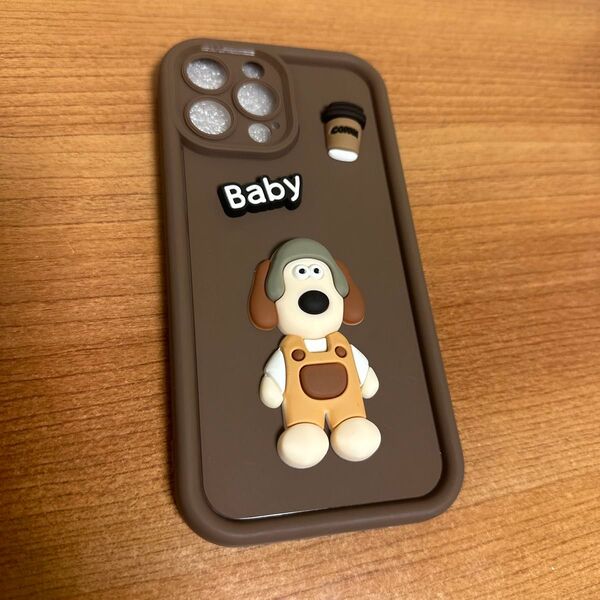 未使用iPhone13proMax スマホケース シリコン キャラクター