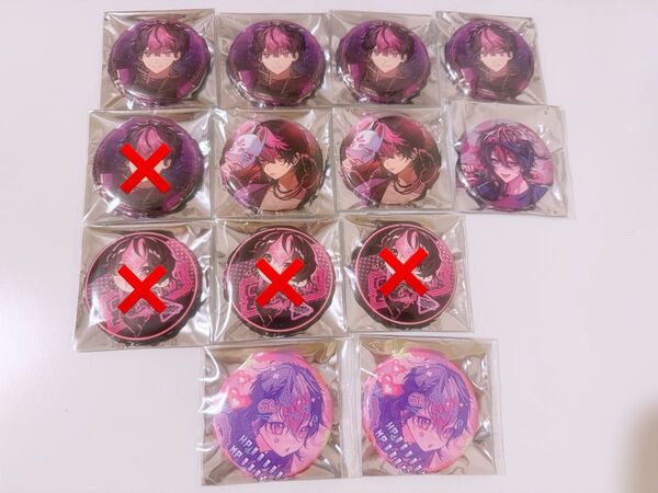 シクフォニ LAN 缶バ 8弾 めでぃ 缶バッジ