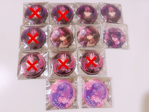 シクフォニ LAN 缶バ 8弾 めでぃ 缶バッジ