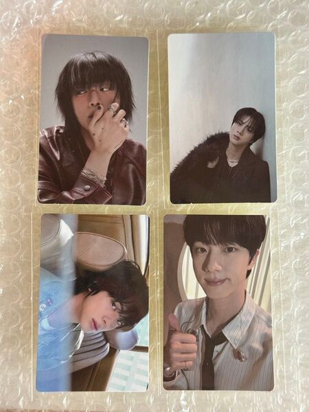 BTS ジン echo weverse ラキドロ 4枚セット