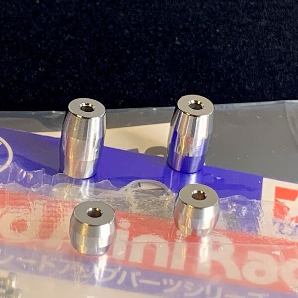 タミヤ純正 スリムマスダンパーセット,メッキ加工
