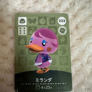 どうぶつの森 amiiboカード ミランダ