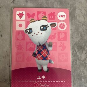 どうぶつの森 amiiboカード ユキ