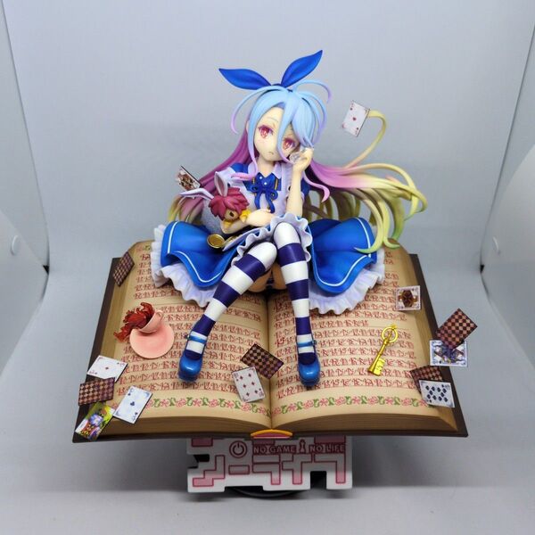 ノーゲーム・ノーライフ 白 不思議の国の白ver. 1/7スケールフィギュア 渋谷スクランブル 箱有り