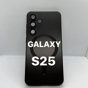 GALAXY S25 MagSafe スマホケース ブラック レンズ保護 新品未使用 124
