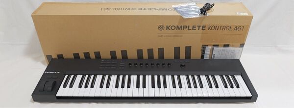 Native Instruments KOMPLETE KONTROL A61/MIDIキーボード コントローラー(元箱付き)