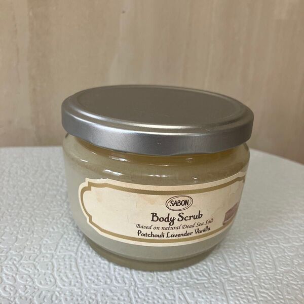 SABON サボン ボディスクラブ パチュリラベンダーバニラ 320g