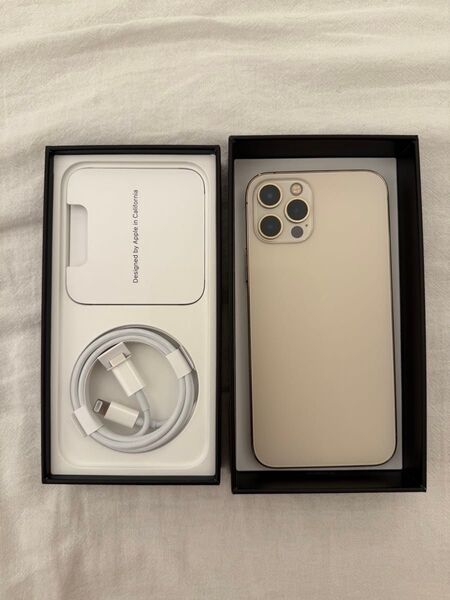 美品 iPhone12 Pro 本体 ゴールド 128GB