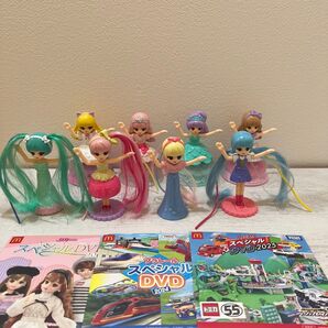 ハッピーセット リカちゃん人形 8体セット DVD付き ほぼコンプリート フィギュア マクドナルド ハッピーセット おもちゃ