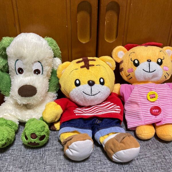 しまじろう ワンワン パペット はなちゃんぬいぐるみ 3体セット