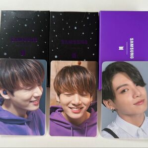 サムスン GALAXY BTS Edition 公式 ジョングク トレカ3点