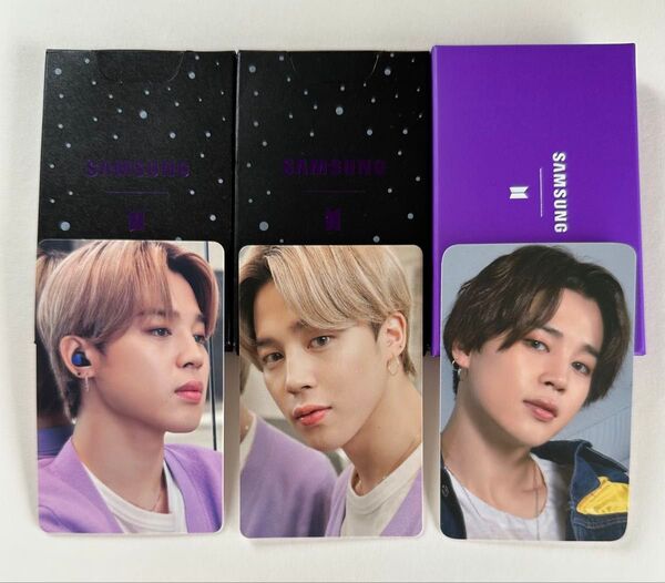 SAMSUNG GALAXY BTS Edition 公式 ジミン トレカ 3点