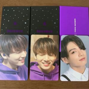 サムスン GALAXY BTS Edition 公式 ジョングク トレカ3点