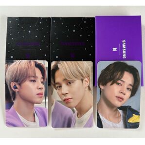 SAMSUNG GALAXY BTS Edition 公式 ジミン トレカ 3点