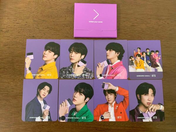 BTS 公式SAMSUNG Galaxy Z Flip4購入特典 トレカ セット