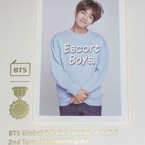 BTS グローバルファンクラブ2期特典キット 公式トレカ テヒョン