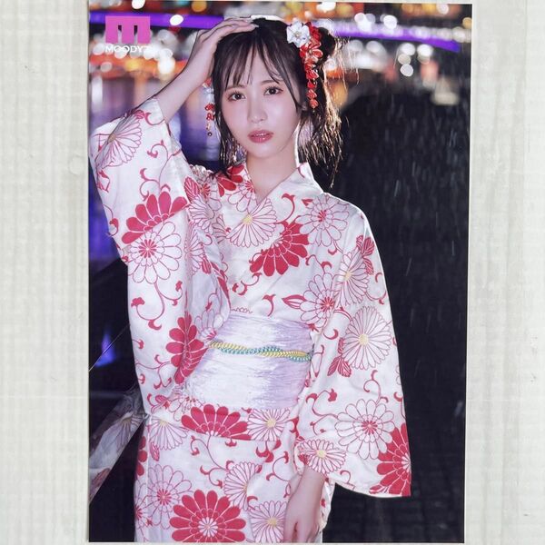 小野六花 生写真 女優 MOODYZ ムーディーズ 数量限定 正規品 ポストカード カード タレント アイドル グラビア L判