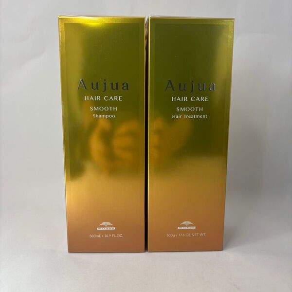 オージュア スムース シャンプー&ヘアトリートメント 各500ml