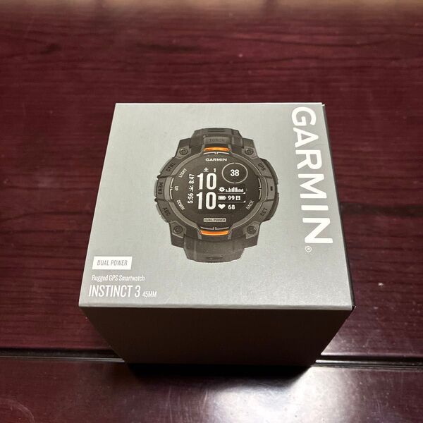 Instinct 3 Dual Power 45mm Black