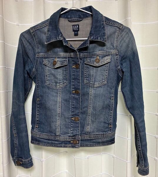 GAP デニムジャケット Gジャン インディゴブルー 140 キッズ ダメージあり ※値段交渉可能※