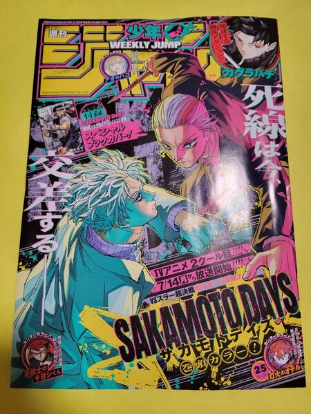 新品 週刊少年ジャンプ 25号 2025年6月2日号 (集英社)サカモトデイズ スペシャルブックカバー