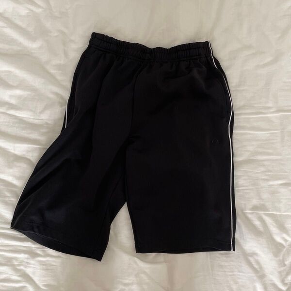 IGNIO 半ズボン ハーフパンツ スポーツ トレーニングウェア 部屋着 ジャージ 黒