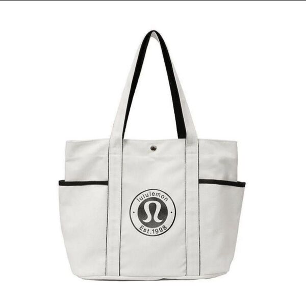 ルルレモン lululemon キャンバス トートバッグ