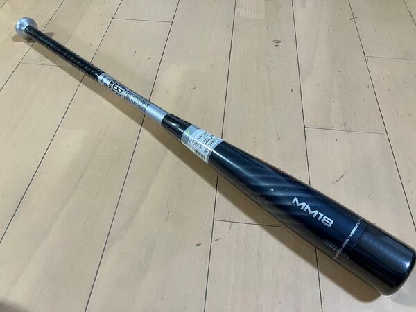 エスエスケイ SSK 一般軟式用 MM18 ミドルライト 84cm ブラックシルバー SBB4023MDL バット