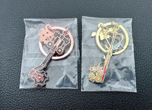 キングダムハーツ 一番くじ キーブレード チャーム コレクション G賞 キーホルダー 2個セット KH KINGDOMHEARTS