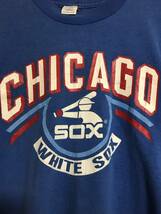 チャンピオン　ヴィンテージTシャツ　1980年代トリコタグ made in USA 　MLB 　WHITE SOX_画像4