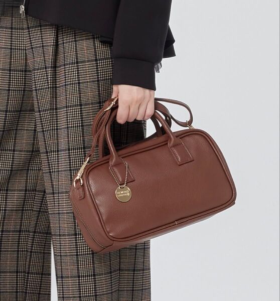 しまむら hkworkslondon 2wayスクエアボストンバッグ