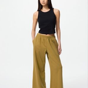 新品 UNIQLO ユニクロ スウェットワイドパンツ