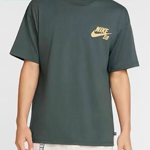 ナイキSB Tシャツ XLサイズ メンズ NIKE TEE グリーン スケートボード 夏物 送料無料 【新品未使用】