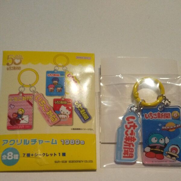 ハンギョドン サンリオ いちご新聞 アクリルチャーム 未使用品