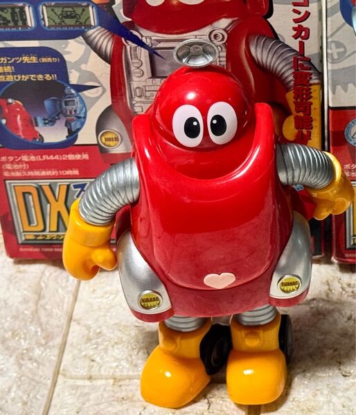 当時物 バンダイ燃えろ!ロボコン スロットロイド ロボコン 超合金 変形ロボット