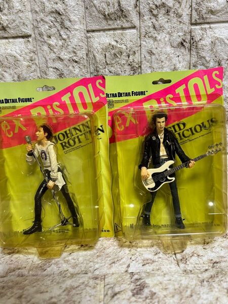 SEX PISTOLS シド・ヴィシャス ジョニー・ロットンフィギュア2体セット 未開封 絶版品
